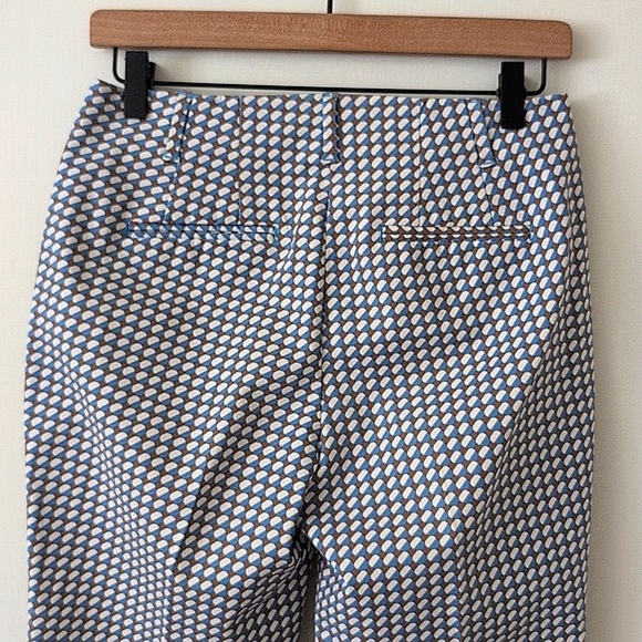 Boden Womens 4 Dress Pants Trousers Blue Brown Casual Contemporary Office Preppy - Picture 6 of 8